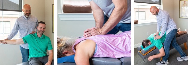 Chiropractor Prosper TX Matt Sheehy Adjusting Adults